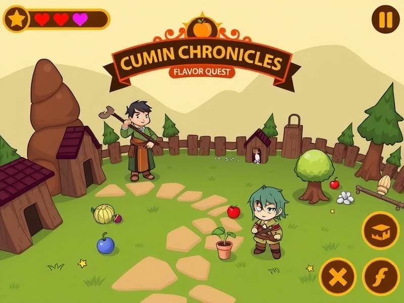 Cumin Chronicles Flavor Quest Game Screenshot